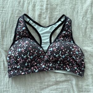 PINK Victoria's Secret Star Pattern Sports Bra